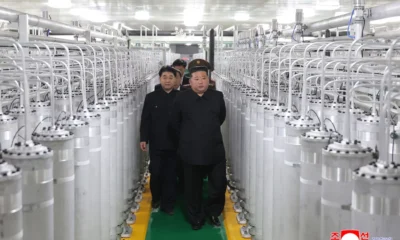 Kim Jong Un visits new nuclear uranium enrichment plant June 2026 North Korea KCNA