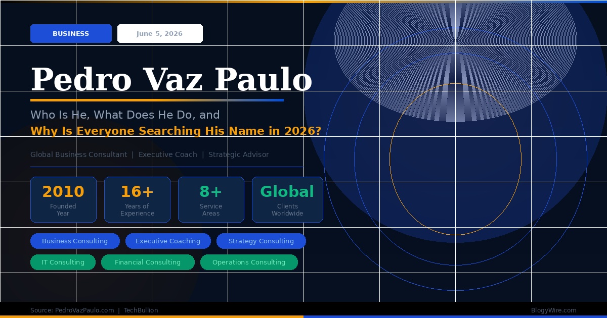 Pedro Vaz Paulo business consultant executive coach strategic advisor 2026